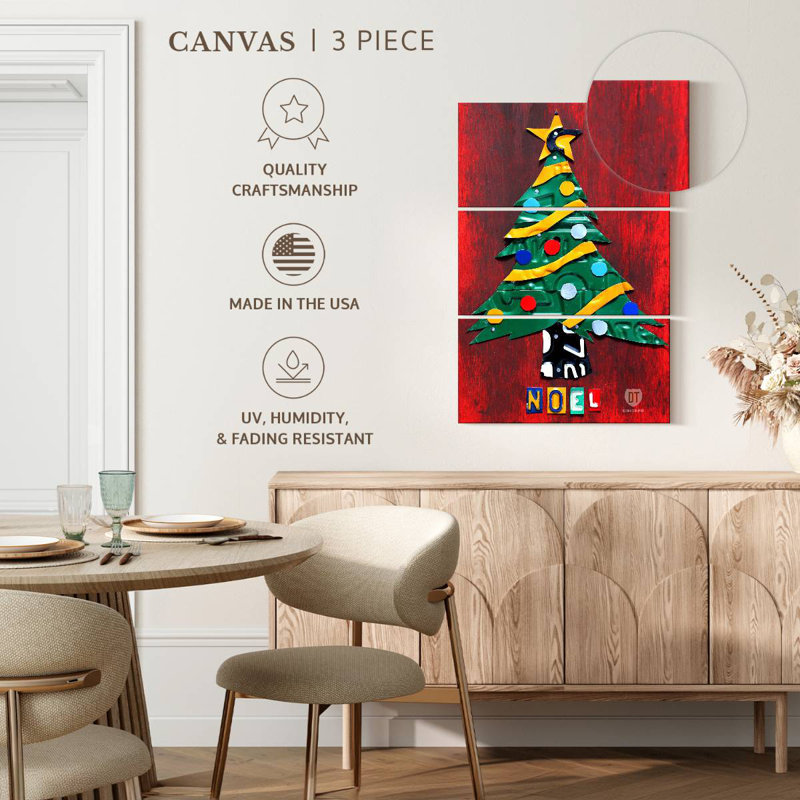 Plaque pour arbre de Noël Lelend Noel