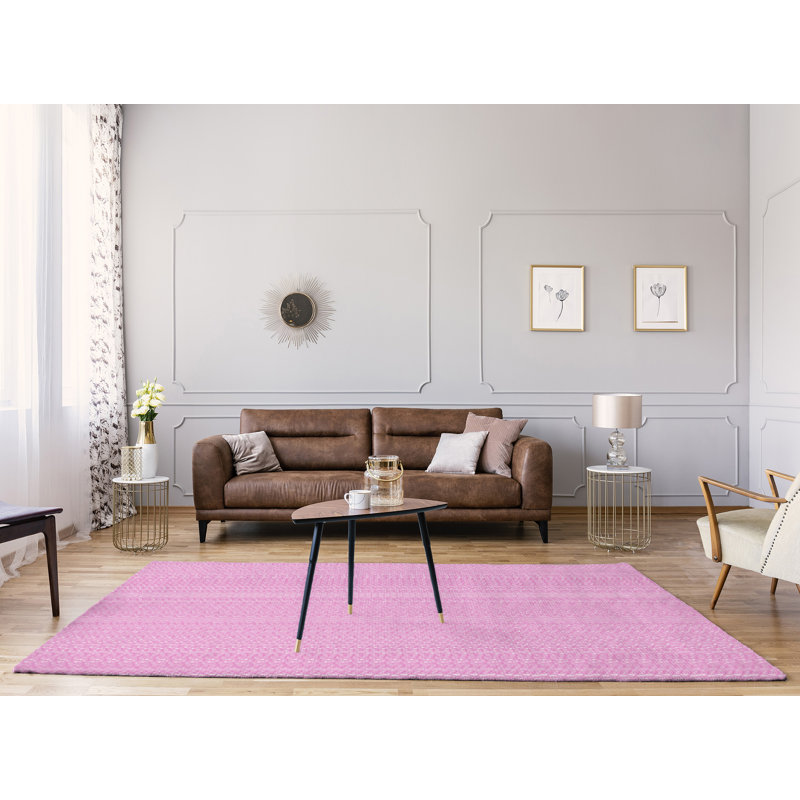 Chenille Geometric Indoor Rug, Rectangle 9' x 12'