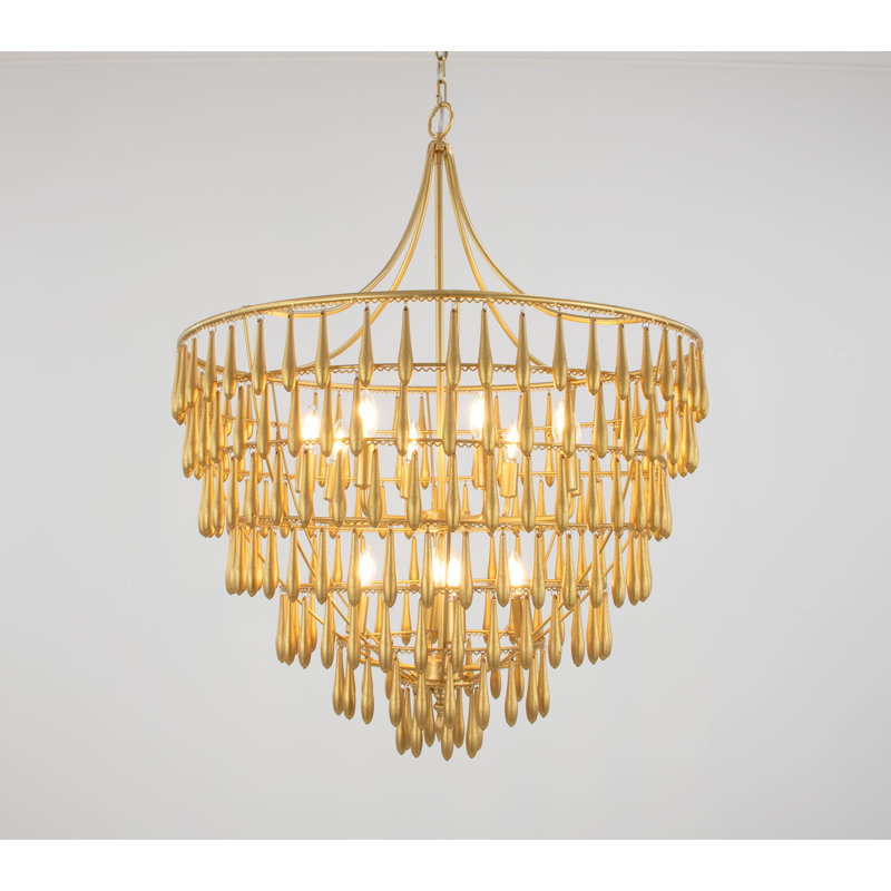 Ana Chandelier, Gold
