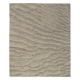 Dunes Wool Area Rug in Gray