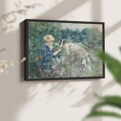 Vintage Floral-LXXX -Framed Print - Restickable