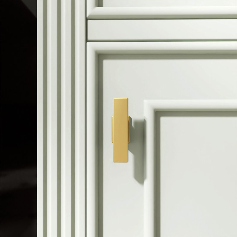 Meuble-lavabo moderne autoportant avec évier, Vert