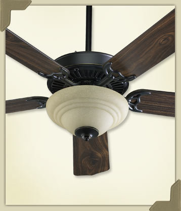 Bowl Kit End Cap Ceiling Fan Hardware, Old World