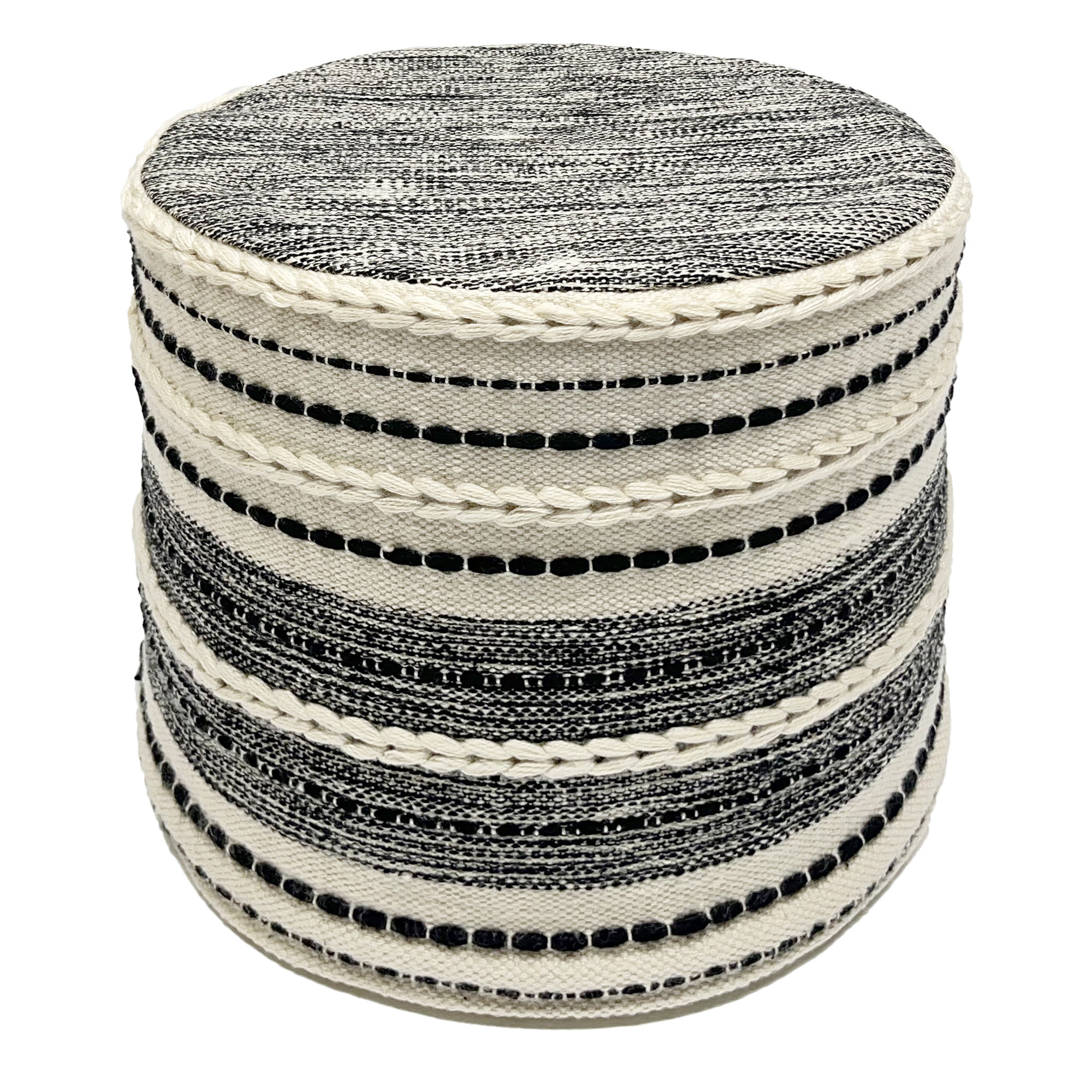 Northlight Seasonal Woven Outdoor Ottoman | Wayfair