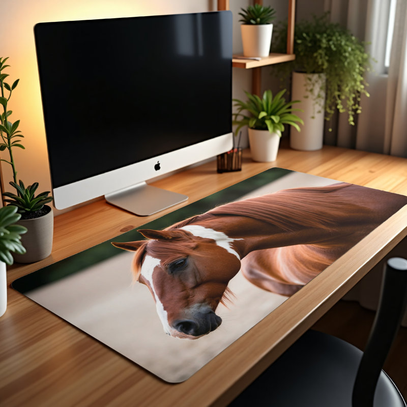 Polyester Desk Pad, 31.5x15.5