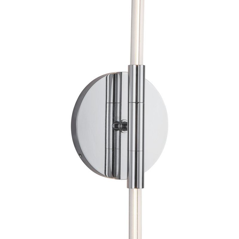 Motif 2 - Light LED Armed Sconce, Chrome