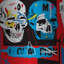 «Two Skulls I» par Josh Ruggs - impression sans cadre sur métal-27615643