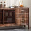 Buffet de cuisine en bois massif Retro