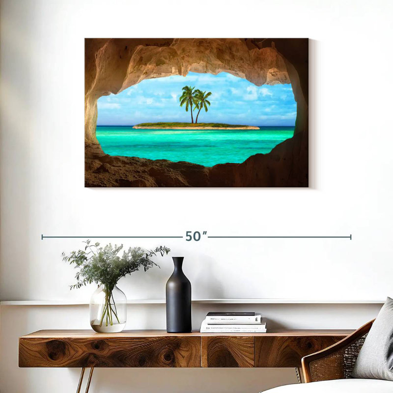 Caribbean Beach Cave