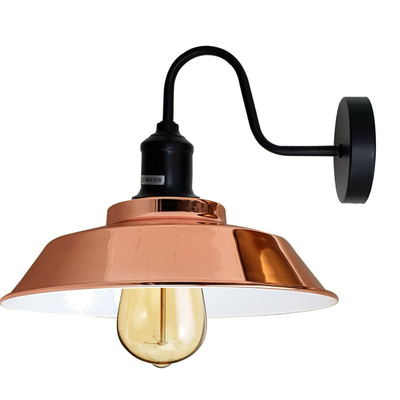 Goodridge Armed Sconce, Rose Gold