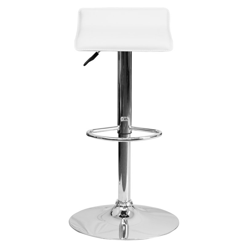 Tabouret de bar Orozco, Blanc