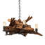 Rustic Lodge 5 - Light Chandelier