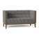 Dyson 58" Tuxedo Arm Loveseat