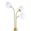 66-inch Spherical Bulb Tripod Tree Floor Lamp Gold