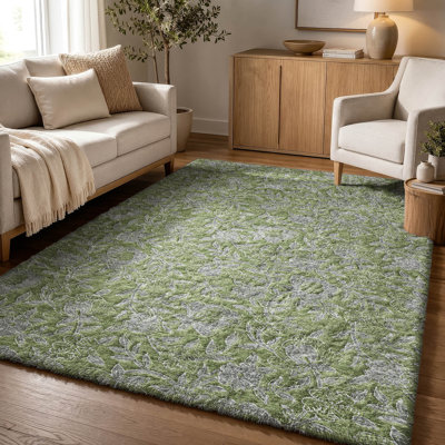 Tapis à poil long de qualité supérieure lavable à la machine ADS771