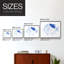 «Blue and White Tropical Fish I», reproduction encadrée-1315518007-1315518000