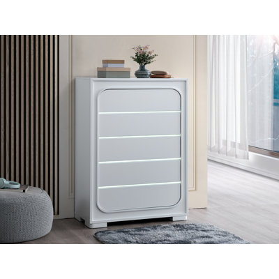 Commode 5 tiroirs Lumina