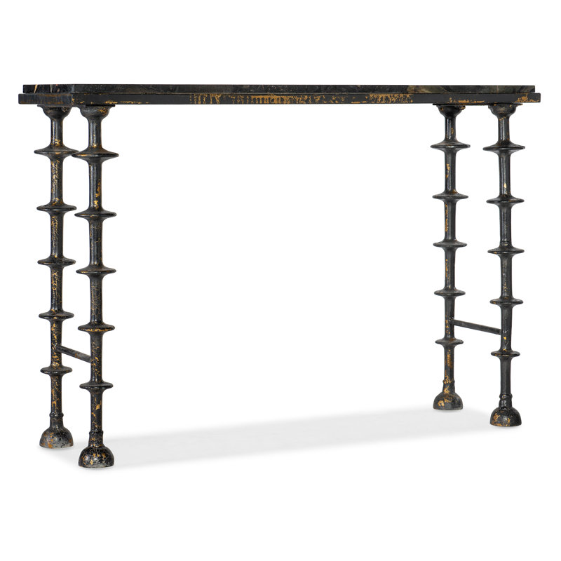 Melange 50'' W Stone Console Table
