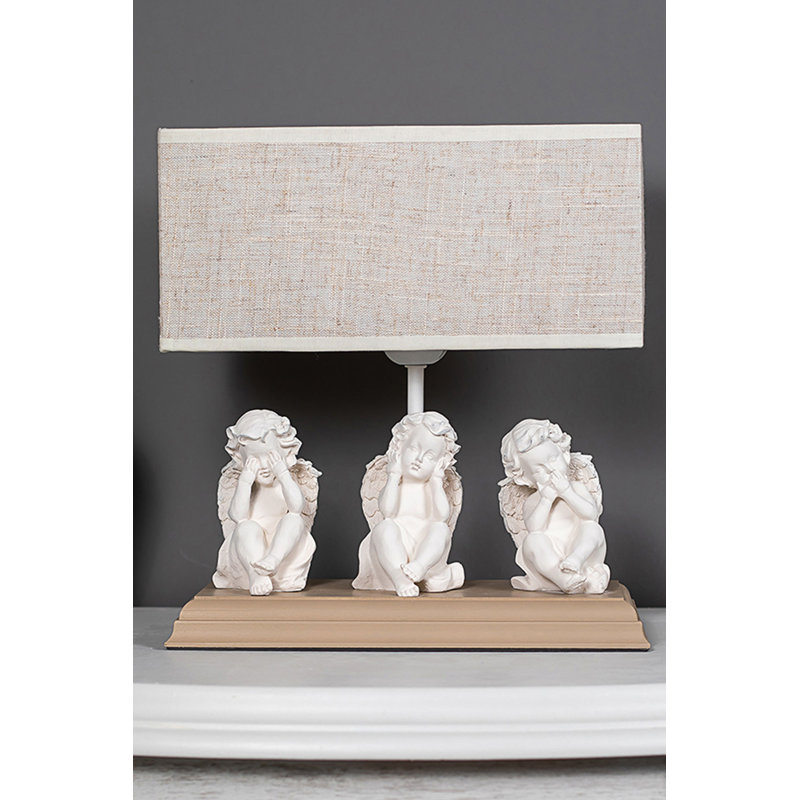 Lampe de table 11 ", Brun, Brun