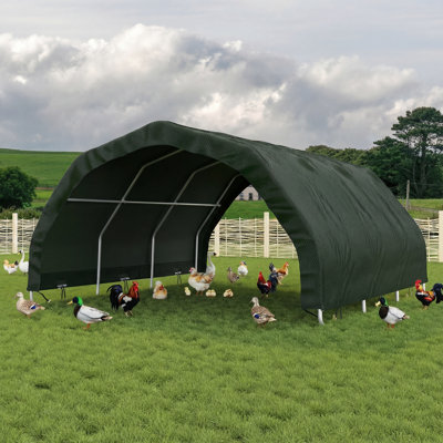 Abri pour animaux 12 pi x 12 pi Corral