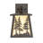 7" Wide Tall Pines Wall Sconce