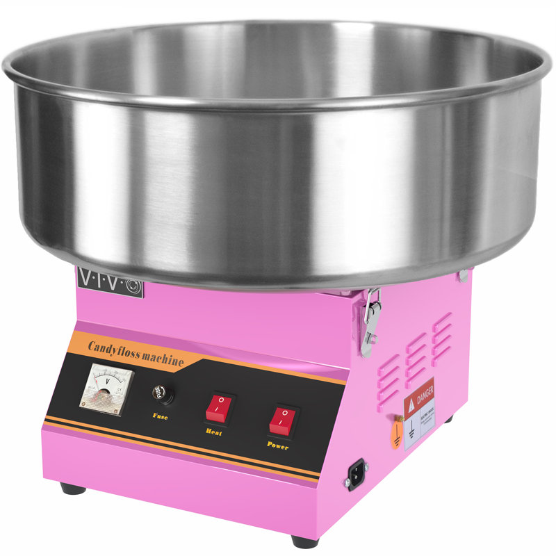 Electric Commercial Cotton Candy Machine, Pink