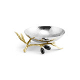 Olive Branch Handmade Dessert Bowl