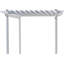 Queensbrook Taquarius 9.5 Ft. W x 9.5 Ft. D Vinyl Pergola