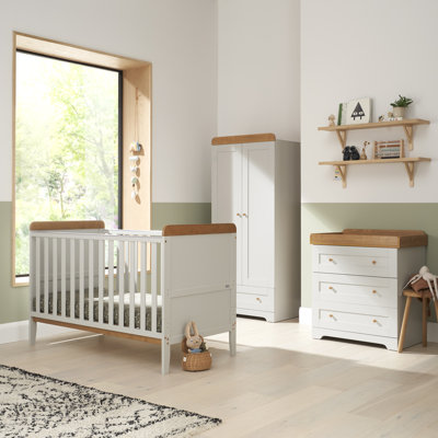 Rio Cot Bed 4-Piece Nursery Furniture Set
