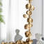 Miroir mural 51,5 "x 29" arqué pleine longueur avec détails dorés, miroir décoratif pour salon, chambre à coucher, miroir