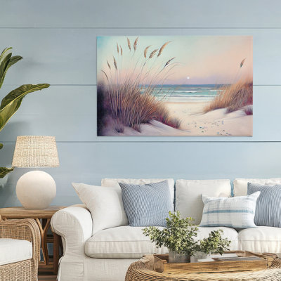 Euphoria Beach Dunes View Canvas, design by Sasha