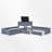 Upholstered L-Shape Double Twin Platform Beds With Trundle-126184569