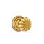Passage Melon Knob with Regular Rose-173130461