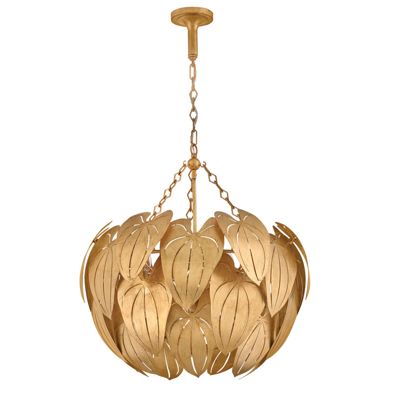 Fredrick Ramond Camille Medium Chandelier, 6 Lights