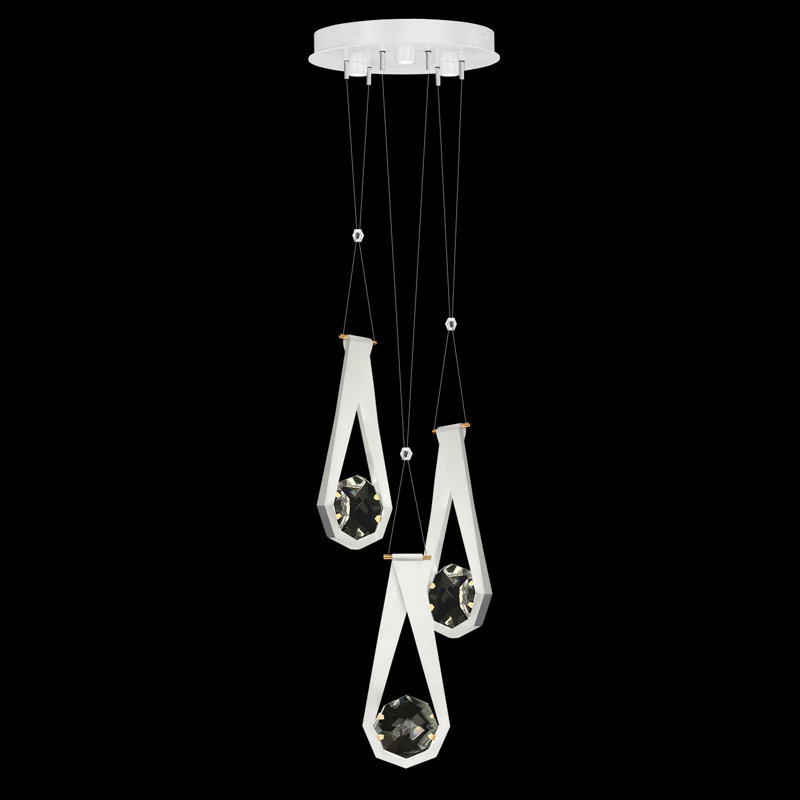 Aria 3 - Light LED Pendant, White/Gold