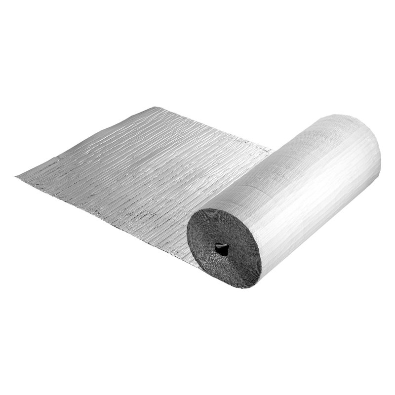 Rouleau isolant réfléchissant en feuille d'aluminium 48 po x 100 pi