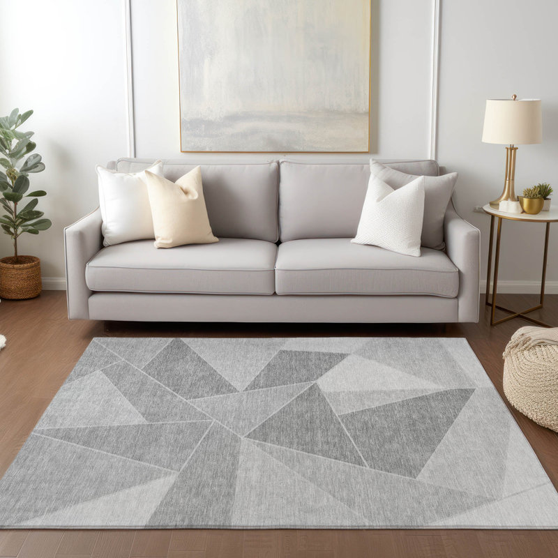 Tapis intérieur / extérieur Heffington avec envers antidérapant, Rectangulaire 8 pi x 10 pi