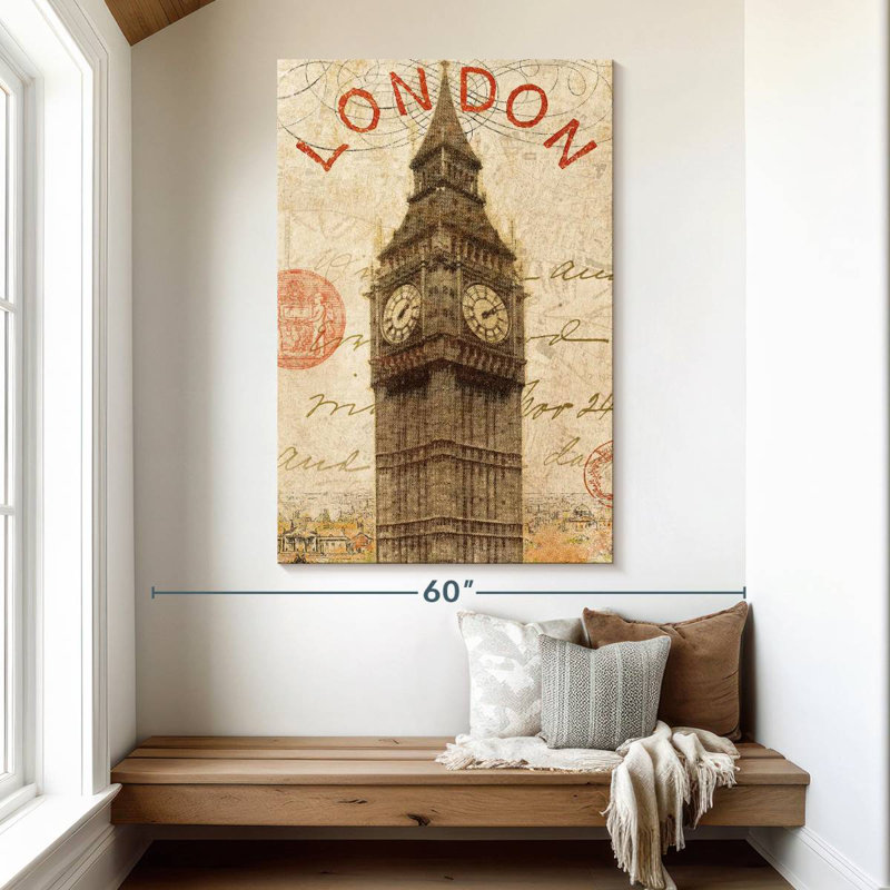Lettre Aime de Londres, H 51 po x l 34 po