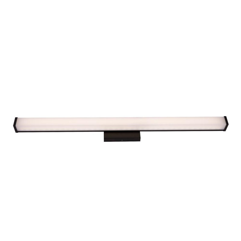 Éclairage pour meuble-lavabo à intensité variable 1 lumière 48 "Alpa, Bronze huilé