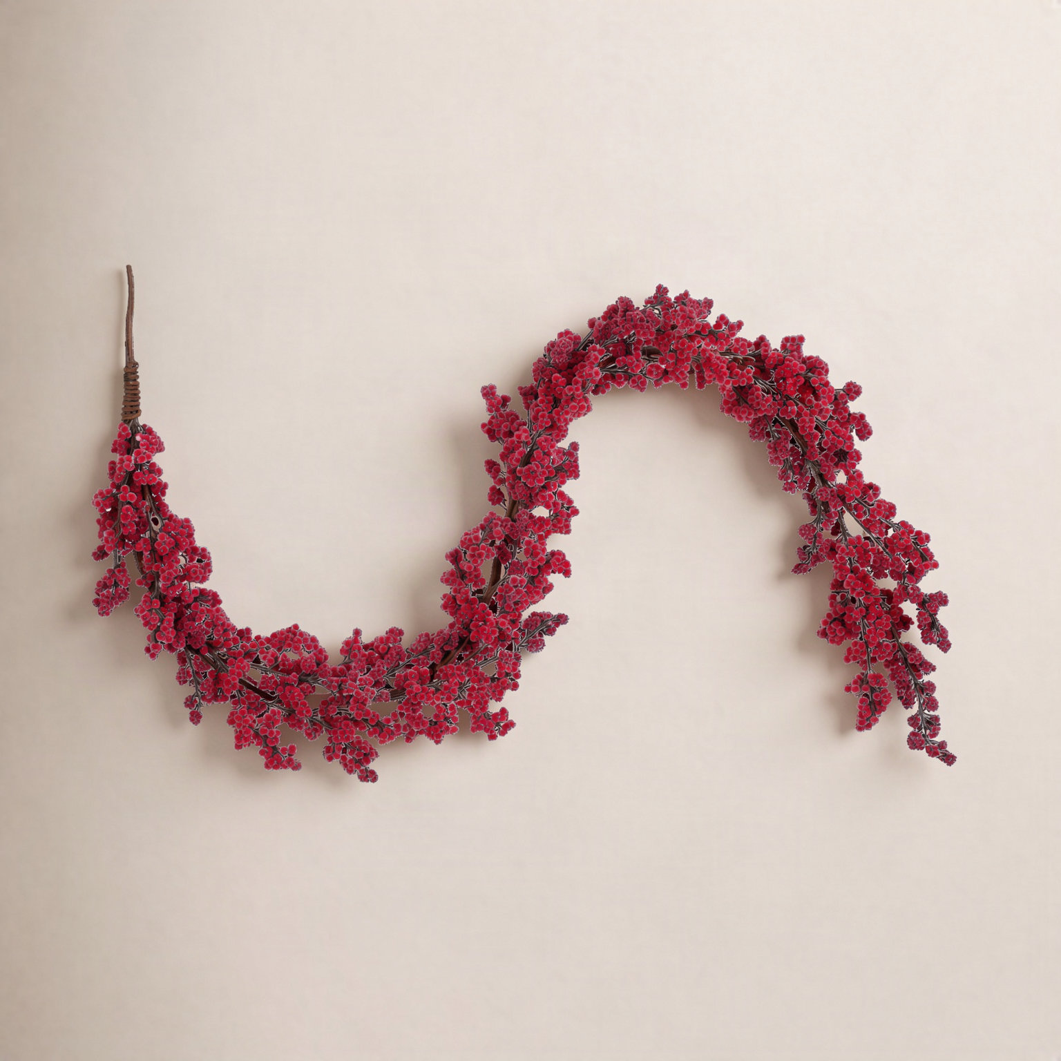 60" Ice Berry Christmas Garland