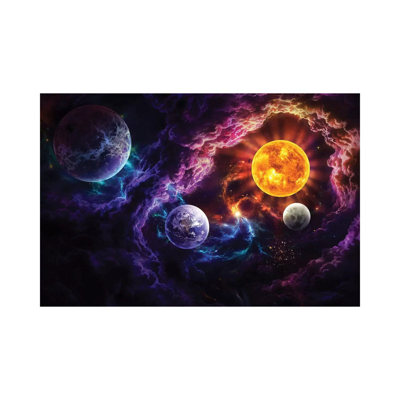 Plan Of Salvation by JoJoesArt - Wrapped Canvas Print, 20.32 cm H x 30.48 cm W