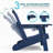 HDEP Folding Adirondack Chair with Footrest & Cup Holder, All Weather Fire Pit Chair for Outdoor-1953825658