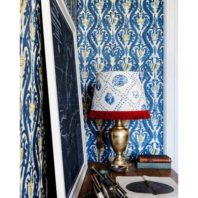 Sundance Villa Damask Wallpaper Roll