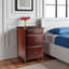 Lyric Home Office File Cabinet with Printer Stand In Brown Finish, 30.56" x 20.67" x 20.05"-71609665