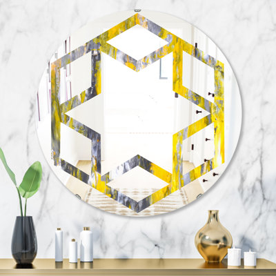 Miroir mural Hexagon Star