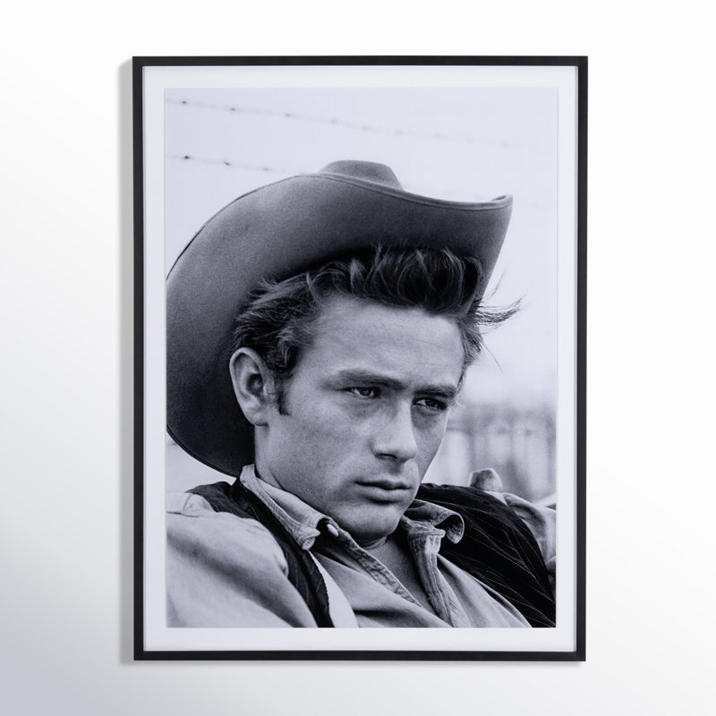 James Dean Print by Getty Images, 24" H x 18" W x 1.5" D
