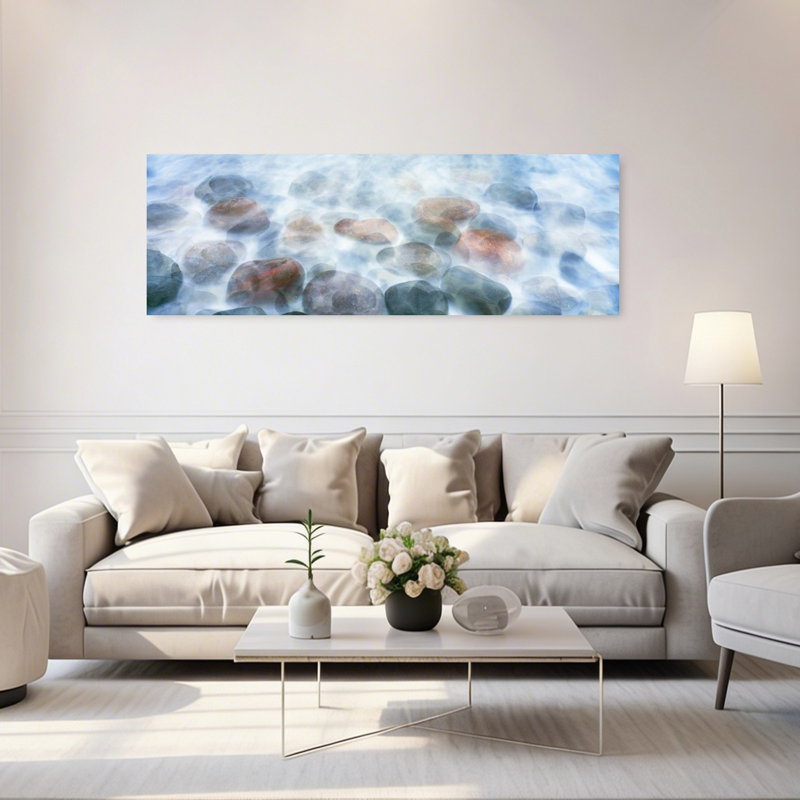 Rocks Underwater Calumet Beach La Jolla San Diego California USA by Leo L. Larson - Wrapped Canvas Panoramic Print