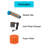 BLACK+DECKER spillbuster Portable Carpet Cleaner, Cordless Spill and Spot Cleaner