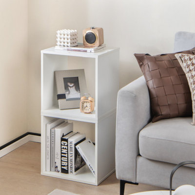 Cube Storage Organizer Set of 2 for Living Room Bedroom Study by Ebern Designs