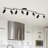 8-Light Track Light Fixture with Adjustable Heads & 8 Bulbs Included-109583298-109583300
